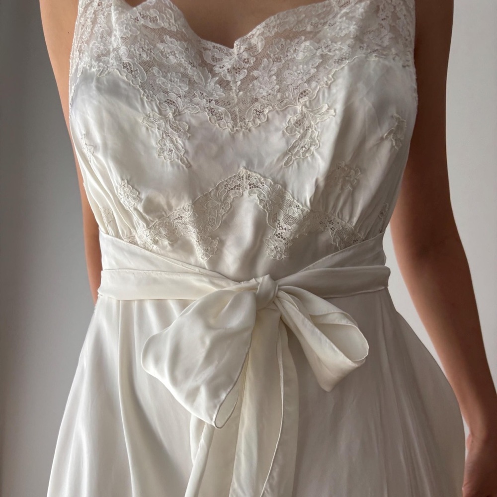 1930s Lace slip Dress